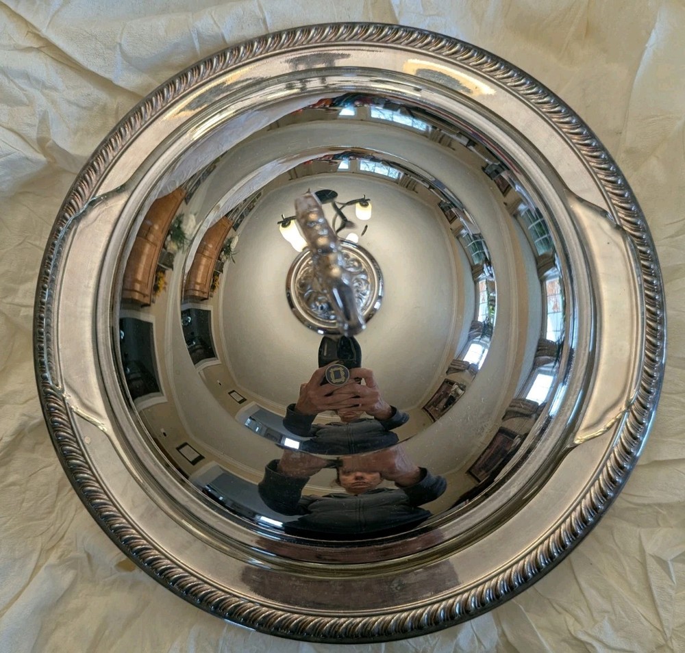 Sheridan Silverplate 1.5 Qt Round Covered Casserole & Glass Liner #260 NIB