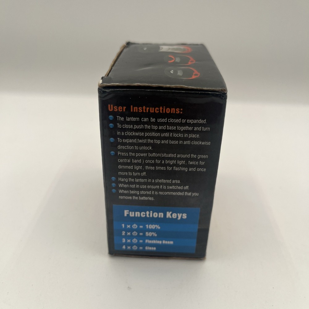 Expanding Camp Lantern Lamp 3 Functions