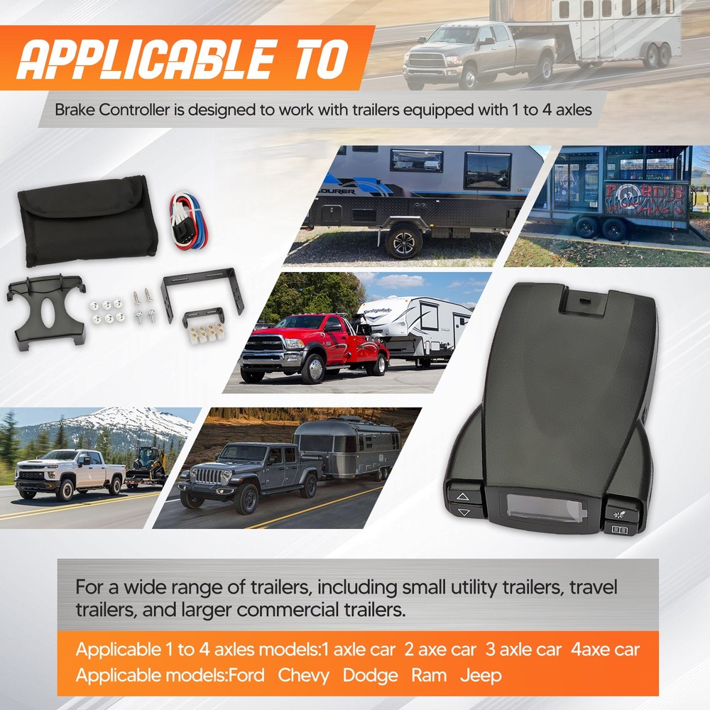 90195 Electric Trailer Brake Control Module Controller For Tekonsha P3 Prodigy
