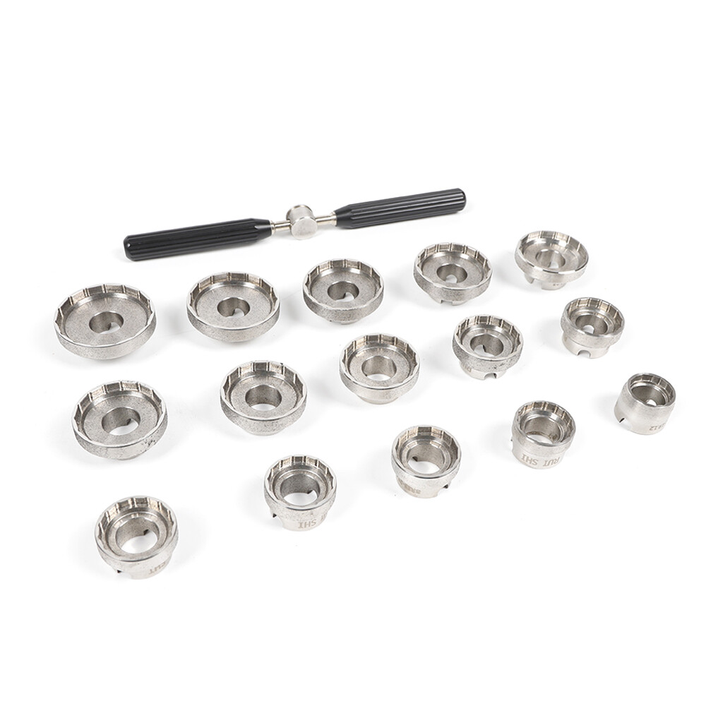 For Breitling Removal Tool opener Set/Kit 15 Dies Watch Back Case Opener Die US