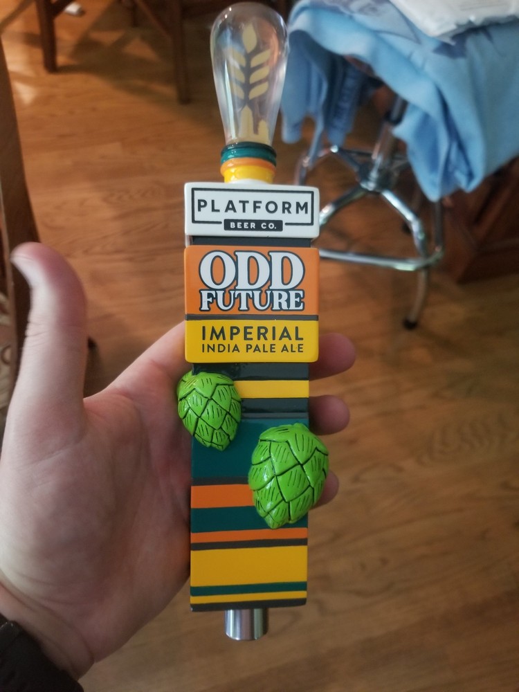 ODD FUTURE Tap Handle 2023 | Platform Beer Co. Tap Handle IPA