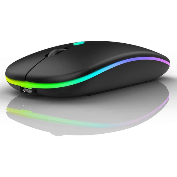 NEW WIRED USB OPTICAL MOUSE FOR PC LAPTOP COMPUTER ANDROID BOX SCROLL RGB LED UK
