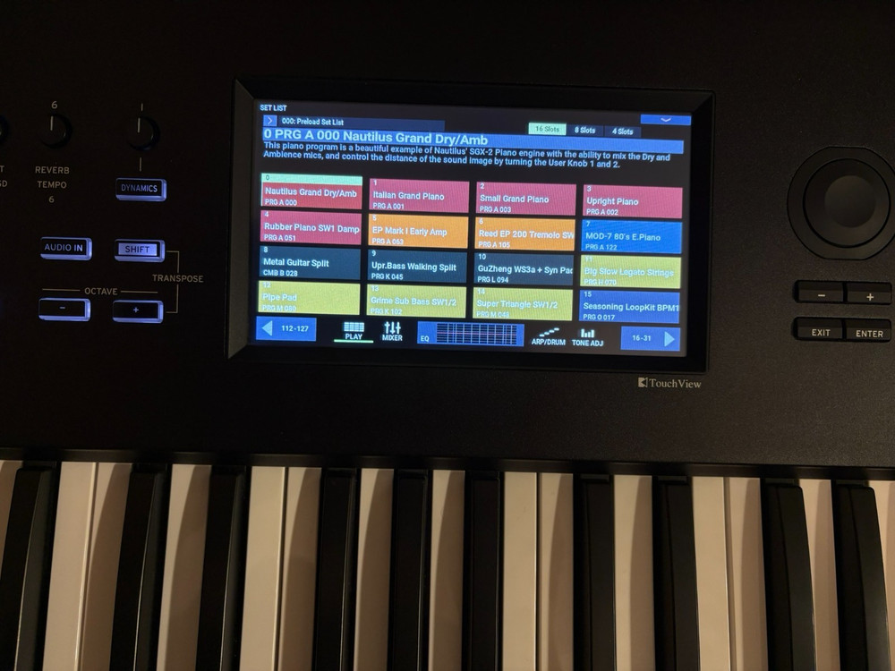 Korg NAUTILUS73 73-key Performance Synth/ Workstation Mint Condition