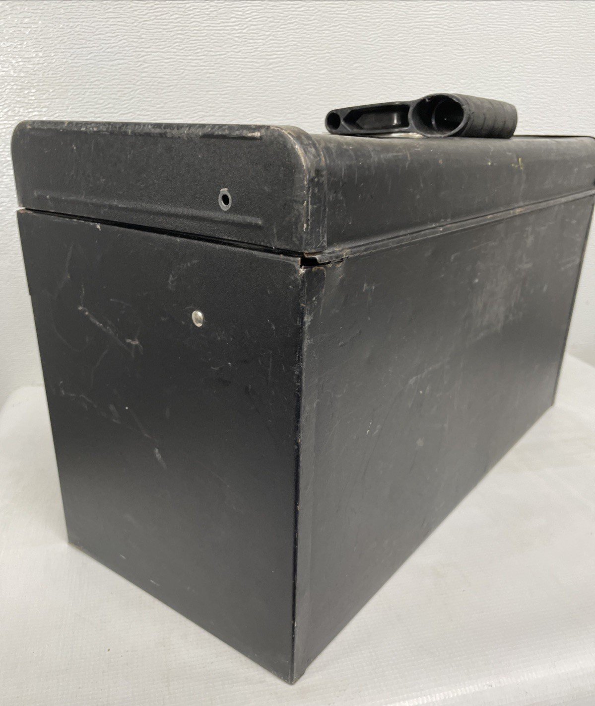 VINTAGE EXCEL 20" STEEL TOOL BOX w/TRAY 3 Drawer Structurally In Good Condition