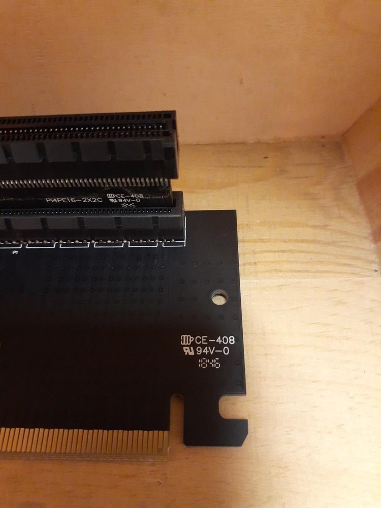 PI4PCIE16X2C PCIe Riser Board w/Extender