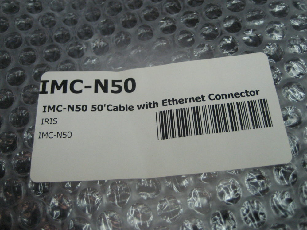 IRIS IMC-N50 50' Cable with Ethernet Connectors
