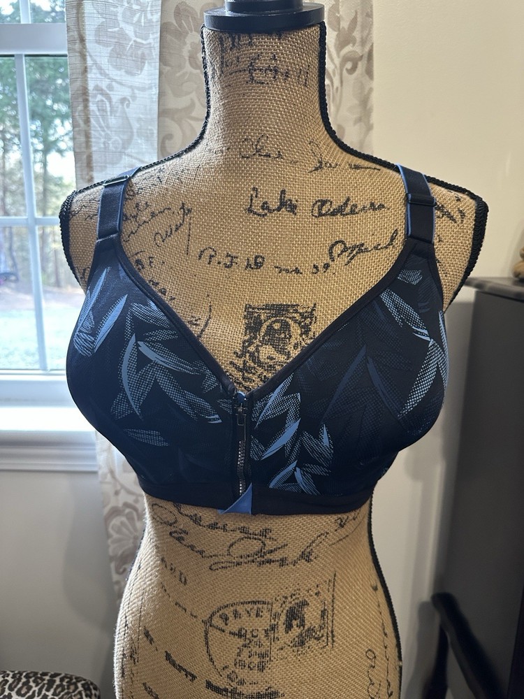 Maidenform navy and Light Blue Bra