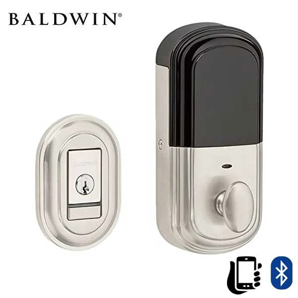 Baldwin Estate Evolved 8231.B Traditional Electronic Deadbolt Single Bluetooth