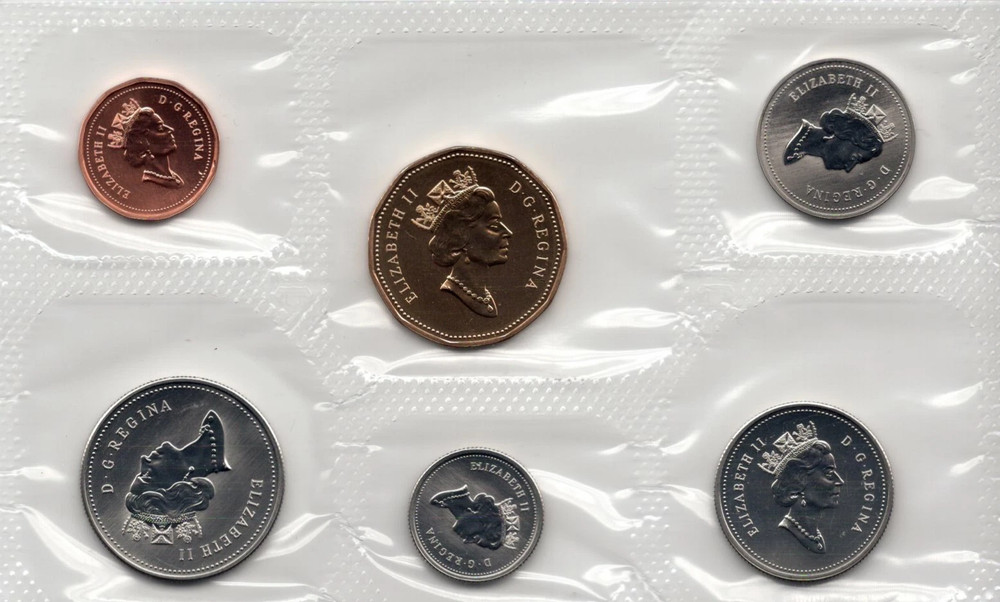 Canada 1996 Proof Like Set in Original RCM Packaging!!