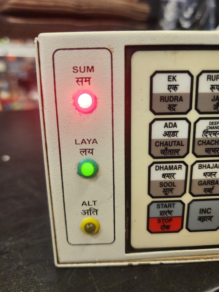 Riyaz Master Professional Electronic Tabla Drum & Rhythm Machine Tested Working