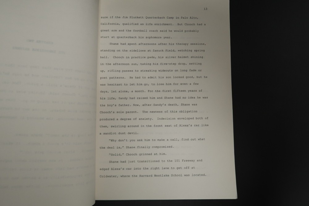 Original Book Script The Viking Funeral Stephen Cannell Studios Collection 2000