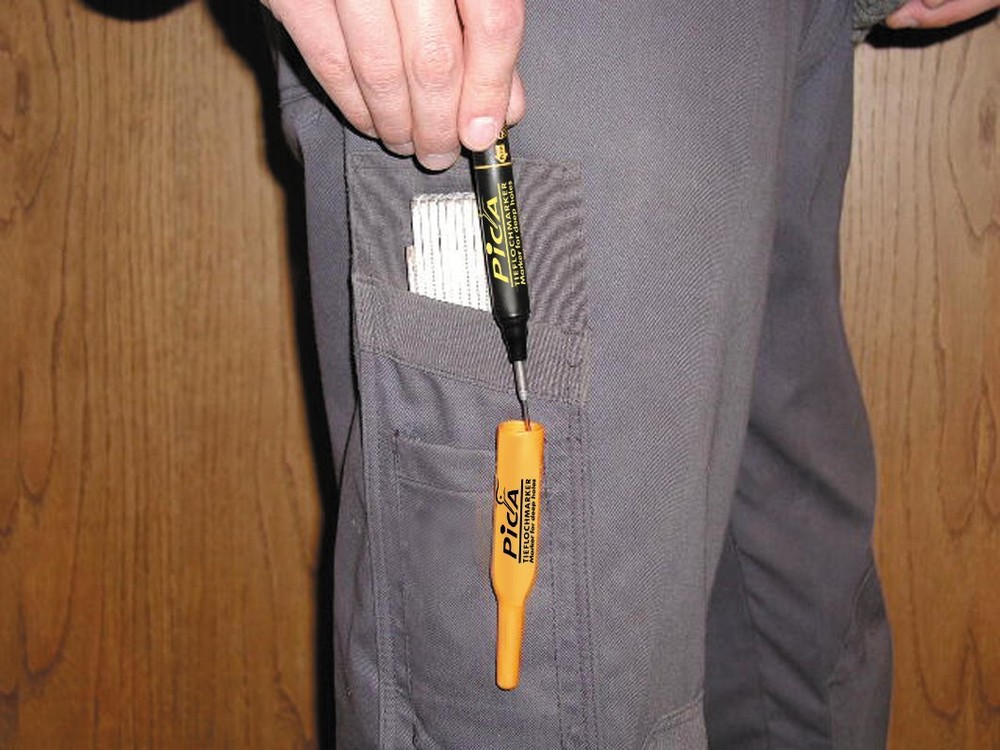 Pica Ink Deep Hole Marker, Black