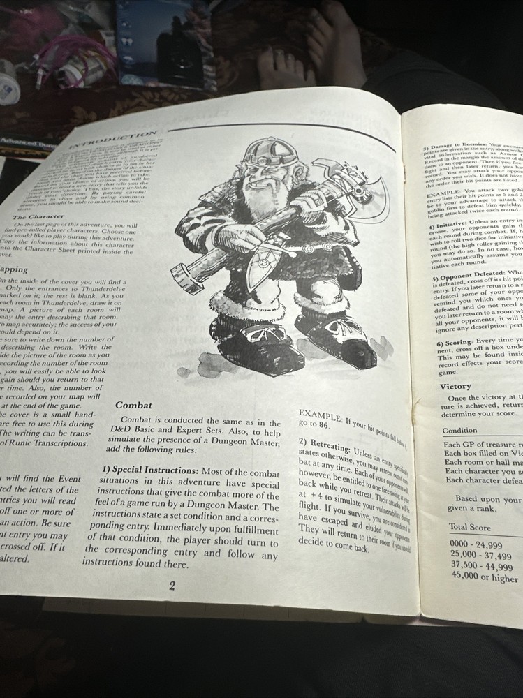 TSR Basic D&D Thunderdelve Mountain Fair+