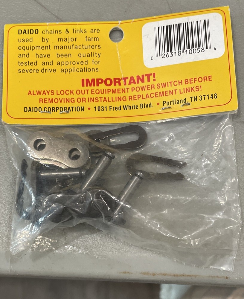 1 D.I.D 50H Connecting Link 3 Pack