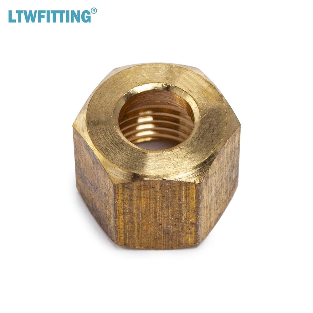Versatile Brass Compression Insert Kit - 125-Piece Sleeve Ferrule Nut Pack
