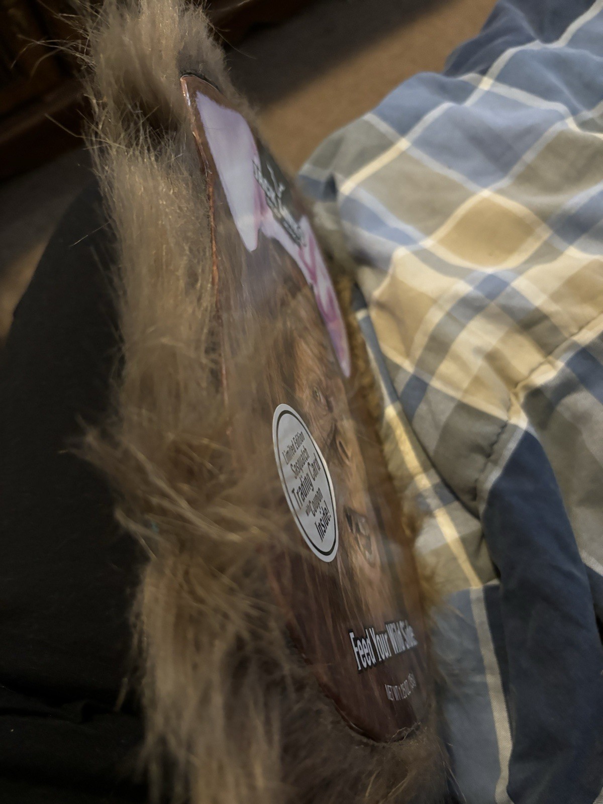 JACK LINK'S BEEF JERKY Bigfoot SASQUATCH TRADING CARD Easter Mens Gift Yeti Fur