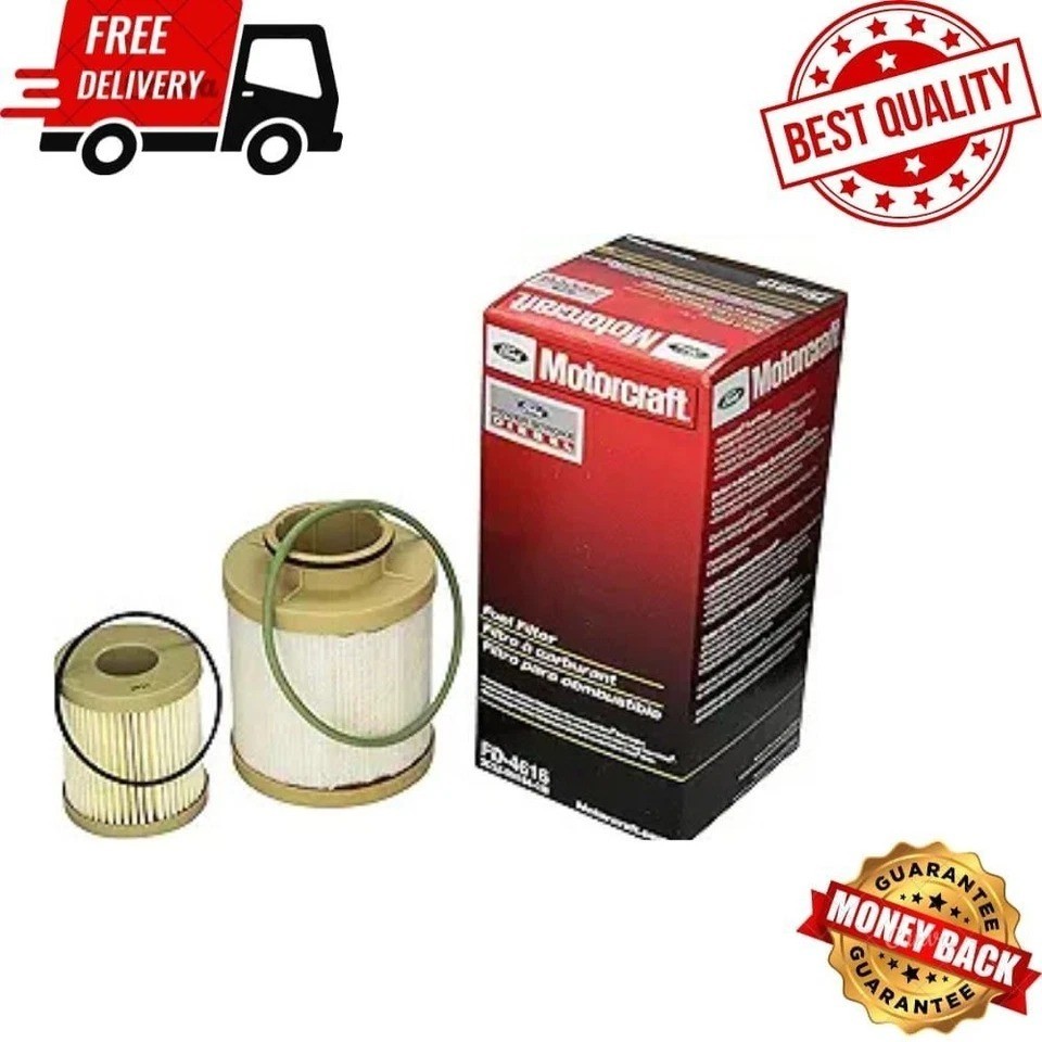 Motorcraft FD-4616 and FL-2016 Combo Pack of 2 | Genuine OEM Oil & Fuel Filter.
