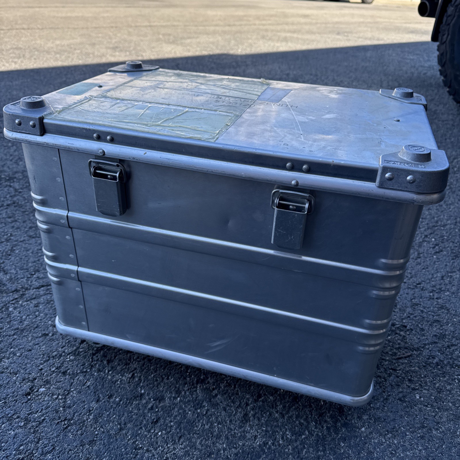 Zarges K470 Kiste Box Alukiste Alubox Transportkiste Lagerbox With Caster Wheels