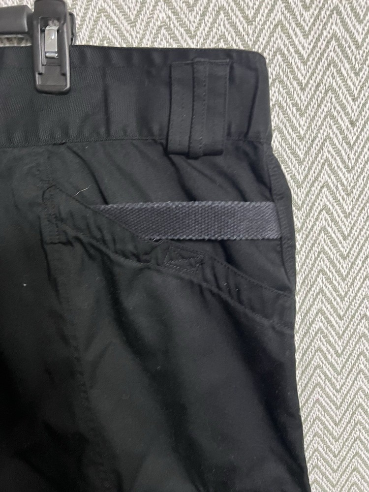 5.11 Tactical Black Cargo Pants 44/32 Solid Polyester Cotton