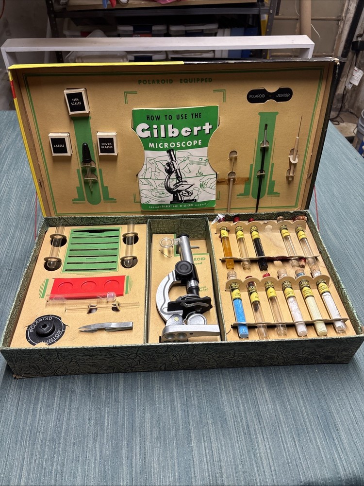 Microscope Kit From The Early 1900s