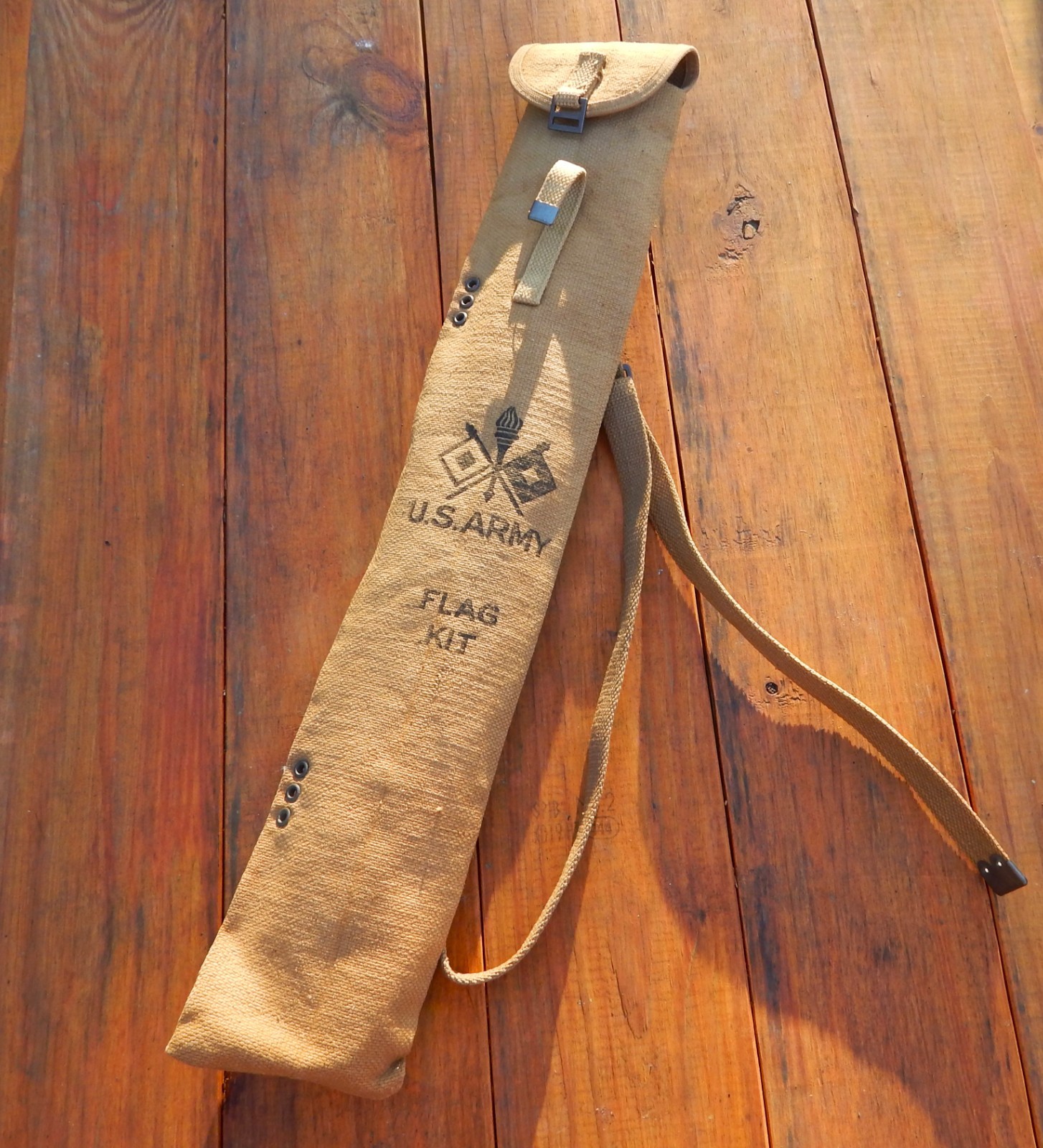 WWI US Army Signal Corps Flag Kit - IMMACULATE CONDITION!