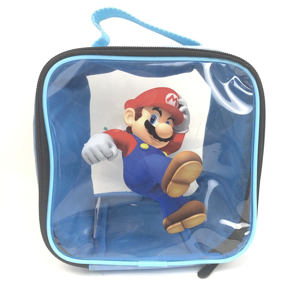 Super Mario Bros. Nintendo Amiibo Figures Carry Cube Case