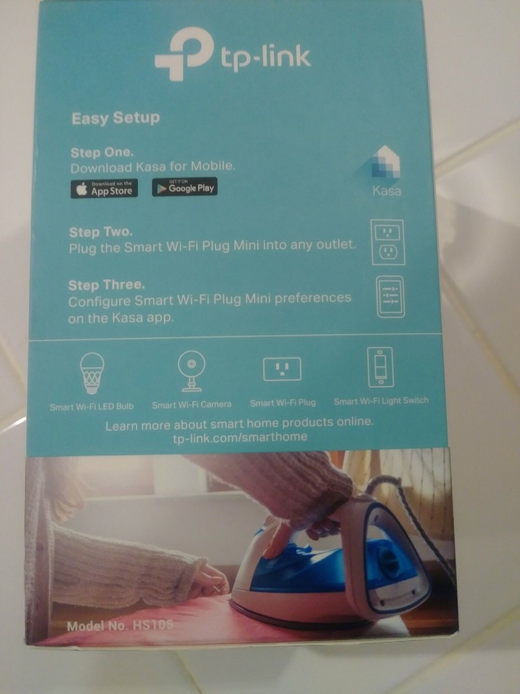 TP-Link Smart WiFi Plug Mini HS105 Works with Amazon Alexa and Google Assistant