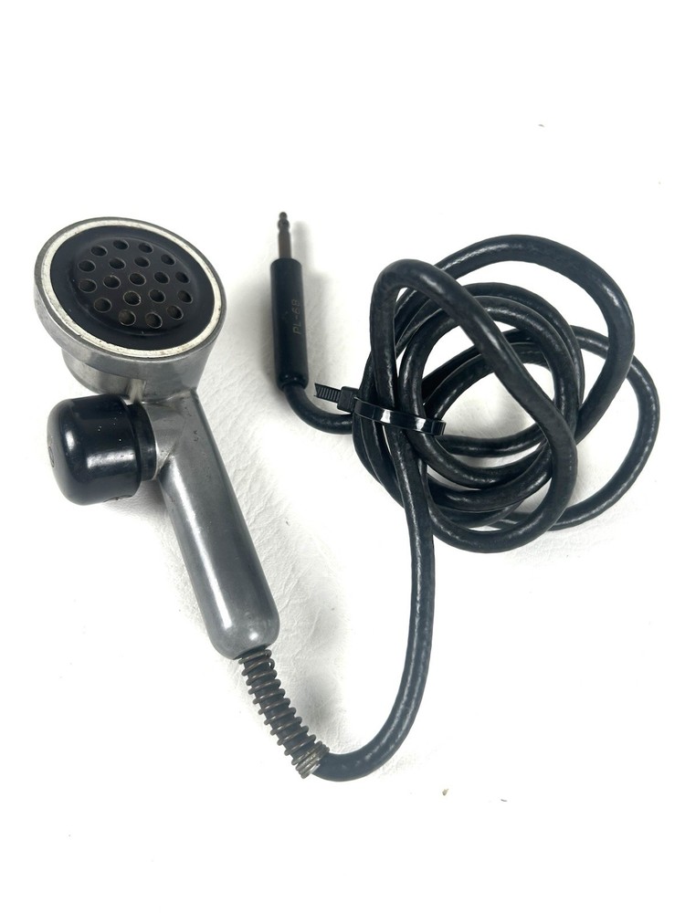Military Microphone SW-109 T-17 Vintage Mic Cast Handheld Tank