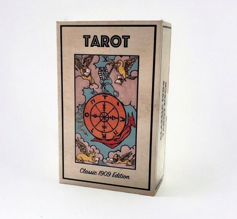 Classic 1909 Tarot Deck & 80 Page Guide