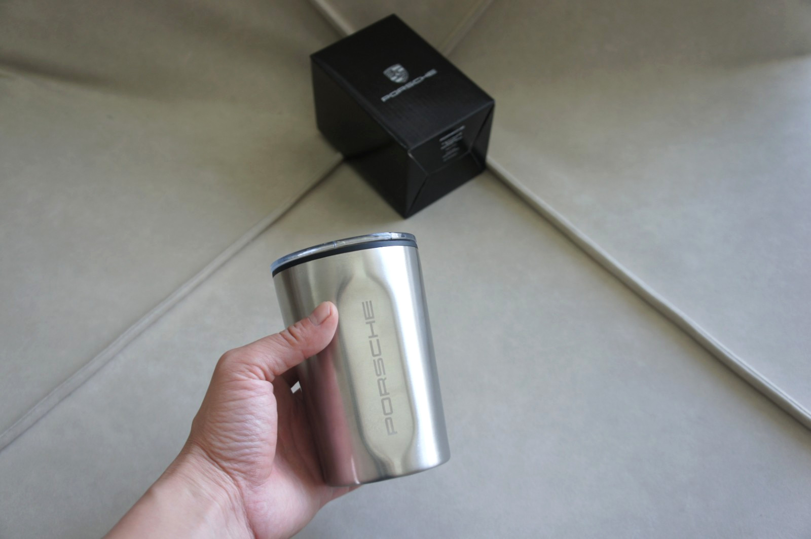 New Genuine Porsche Stainless Steel Water Coffee Tea Thermo Mug WDMG1801001600