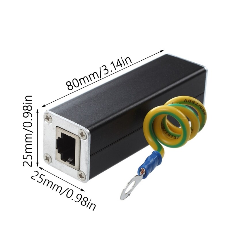 Ethernet Protector Ethernet Lightnings Arrester for Community