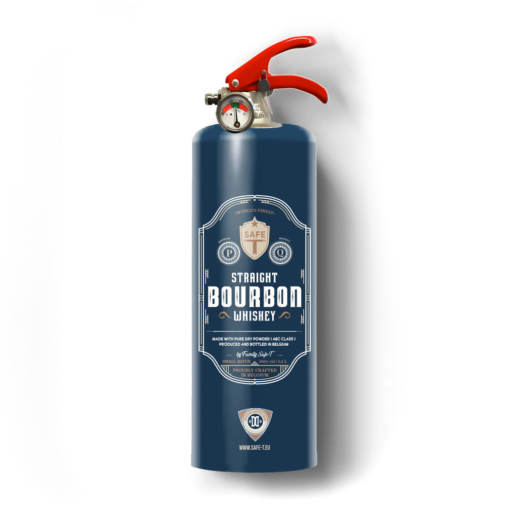CHIC FIRE - Design Fire Extinguisher - Bourbon - Fully functional - ABC