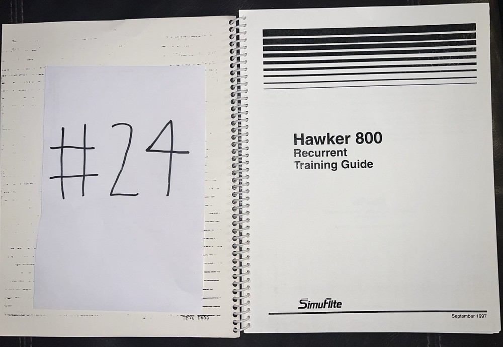 Hawker 800 Recurrent Training Guide