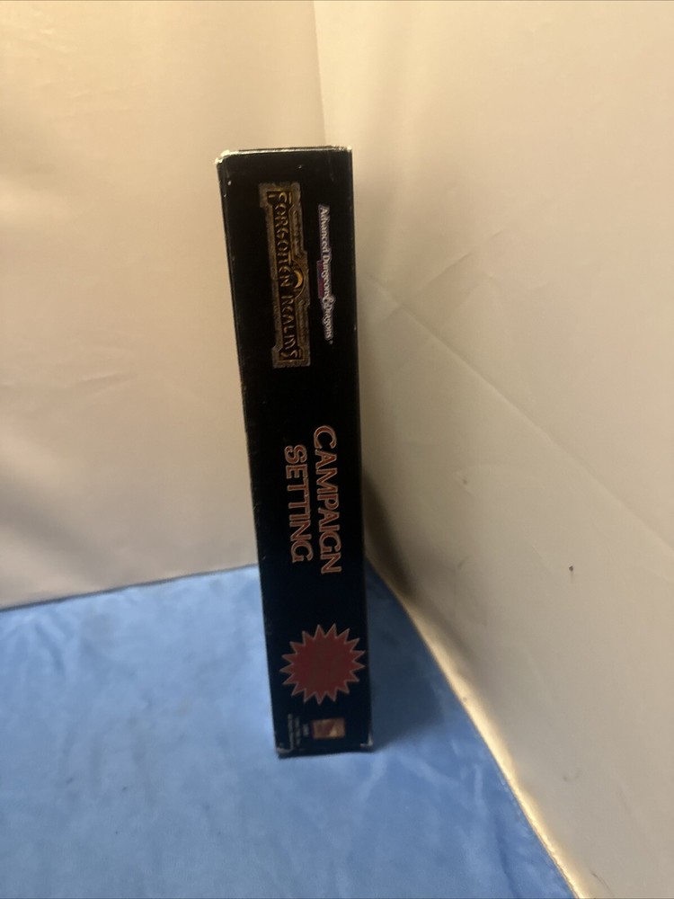 Advanced Dungeons & Dragons 2nd Edition Forgotten Realins Compaing Setting