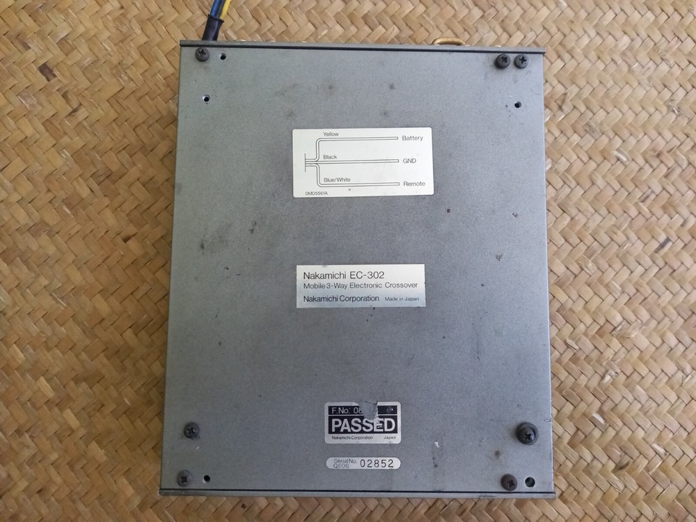 Nakamichi EC 302 3 Way Electronic Crossover