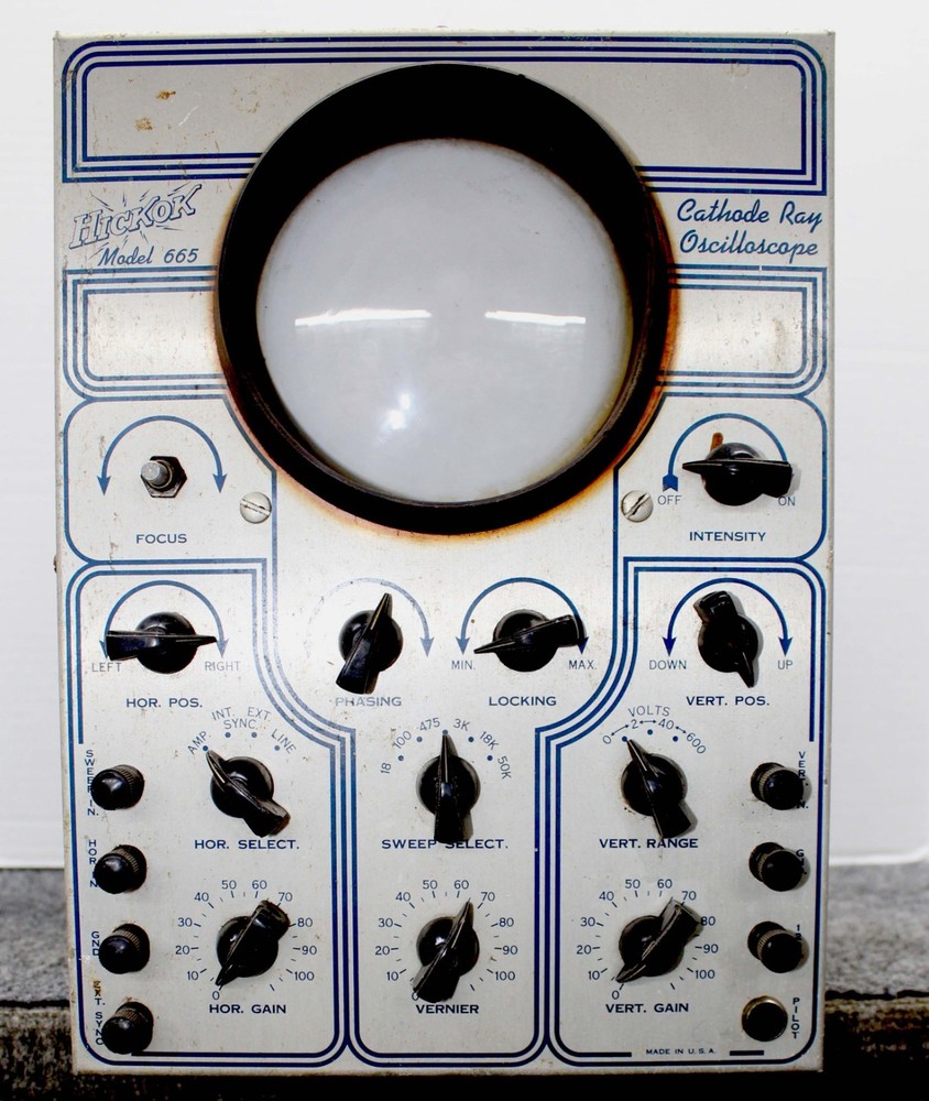 HICKOK MODEL 665 OSCILLOSCOPE