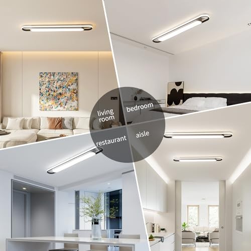 4Ft Modern Smart LED Linear 48 Inch (4 FT) Dimmable(Memory Function/CRI 97+)