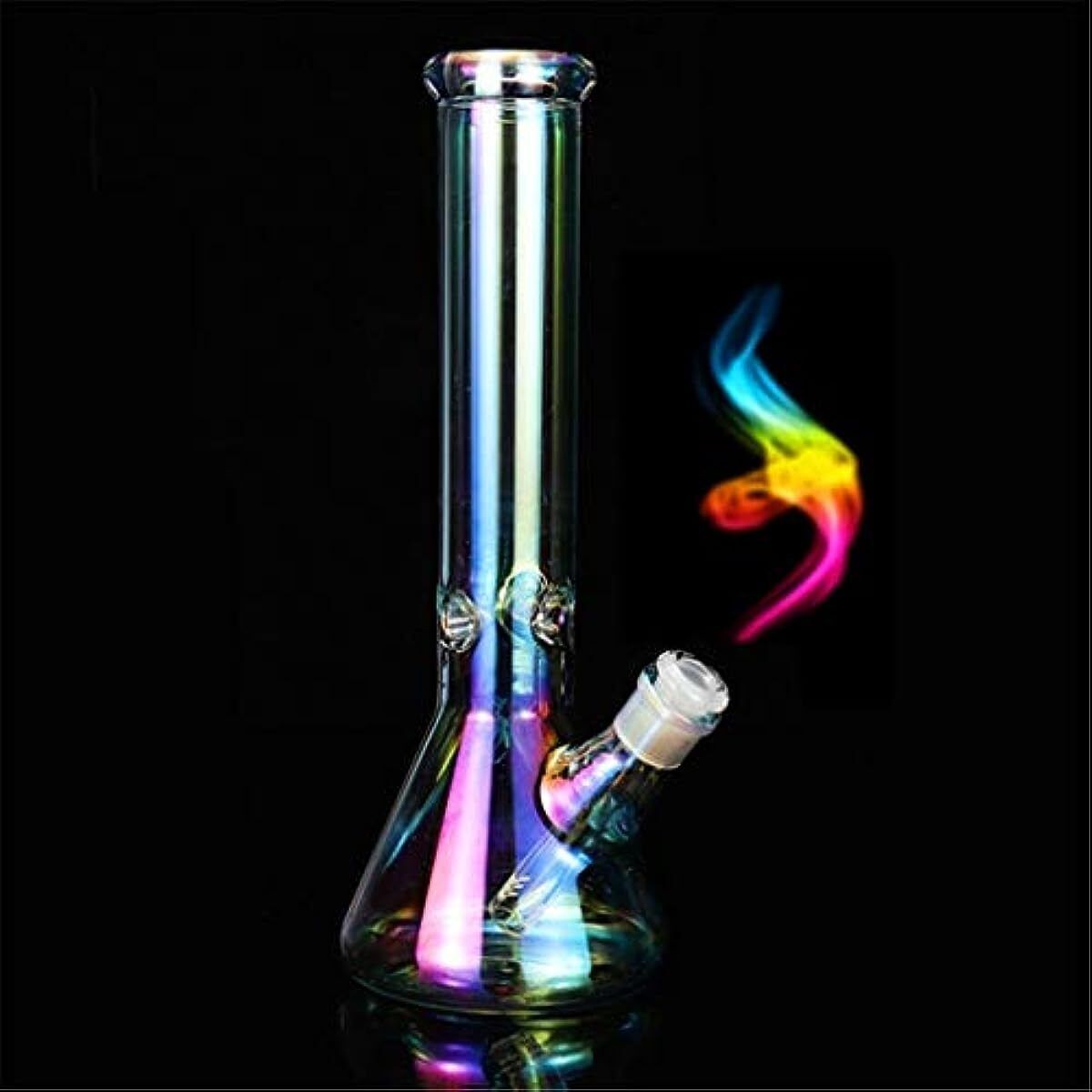10 inch Heavy Glass Bong Water Pipe Smoking Bong Beaker + 14mm Bowl hookah USA