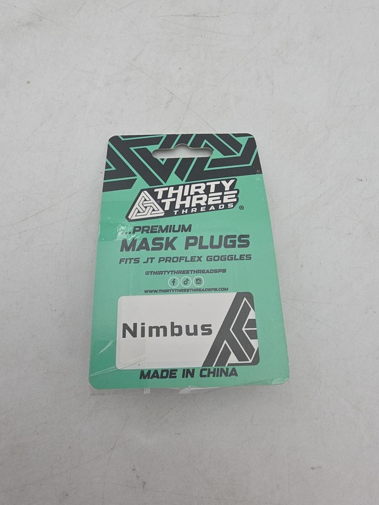 Thirty Three Threads Premium Mask Plugs. Nimbus