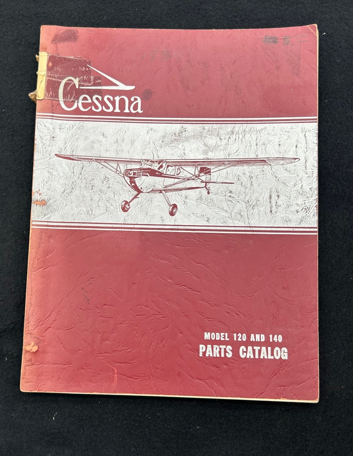 1954 Cessna parts catalog model 120 and 140