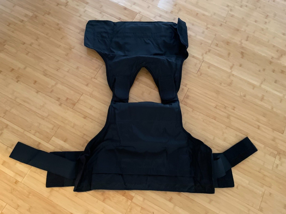 SECOND CHANCE Standard Tactical Clean Armor Carrier Side Open Large SHORT Black