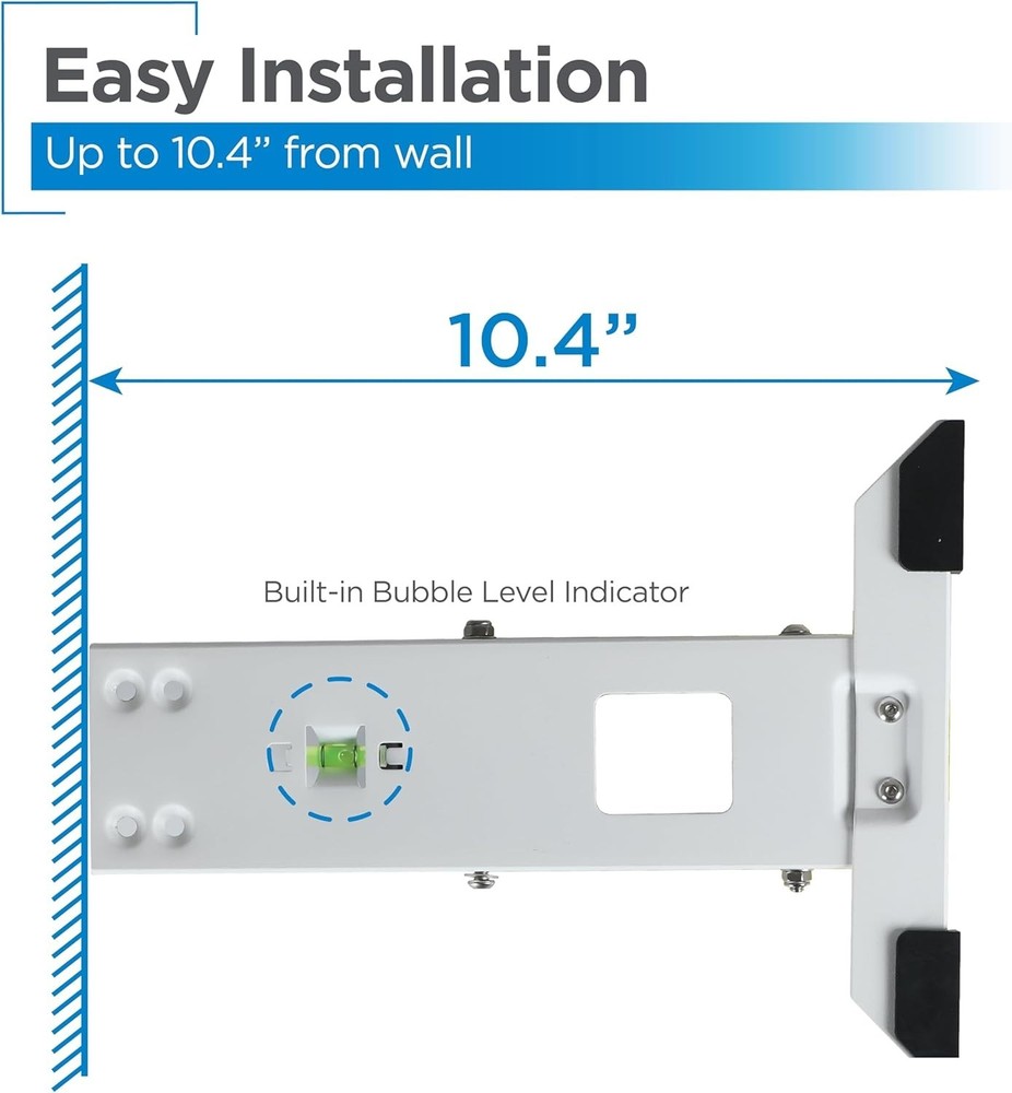 AC Support Bracket for All Window Sizes - Precision Level Included for Easy Use