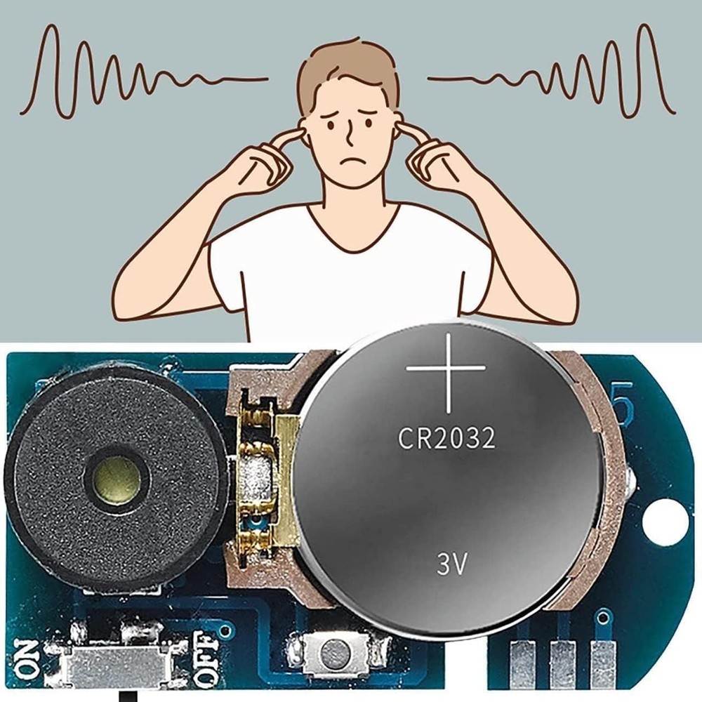 4 Pack Random Noise Maker, 3.0 Noise Maker Prank, Hidden Pranks Beeping Sever...