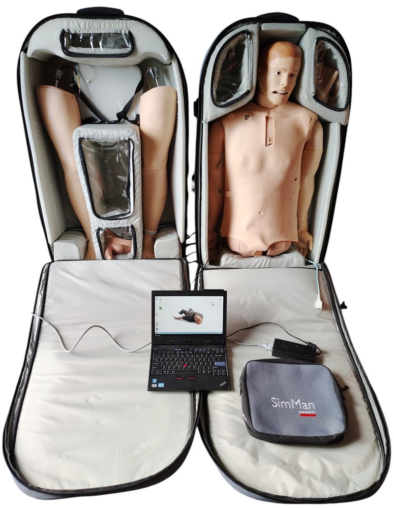 Laerdal SimMan 3G Advanced Patient Simulator  with computer, software and Cases