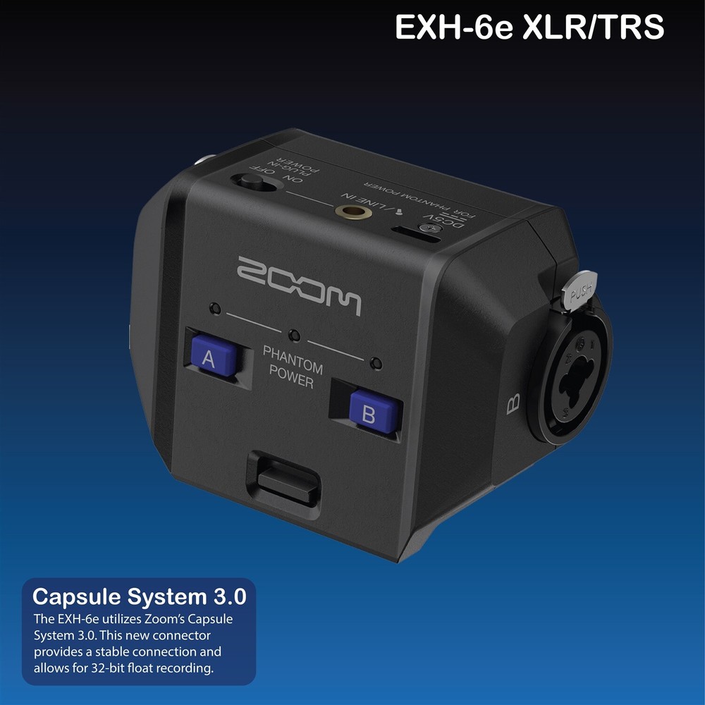 Zoom EXH-6e XLR/TRS Capsule Bundle