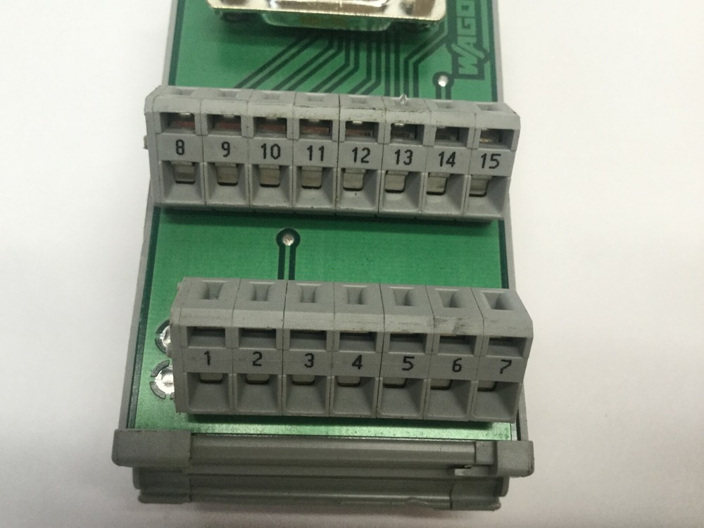 Wago D Sub 15 Terminal Module 312DV