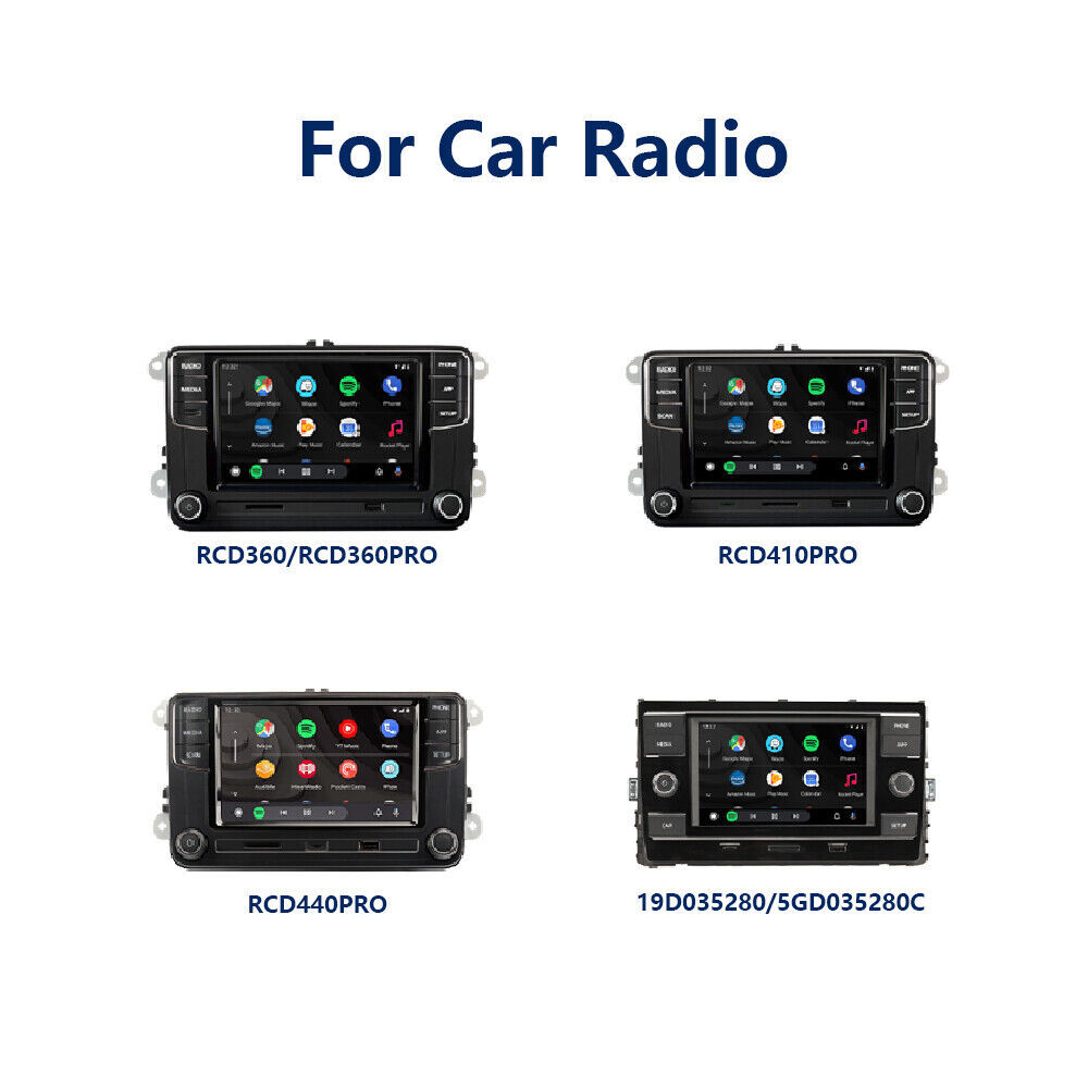 Left&Right For VW RCD360 RCD440 RCD410 280C MIB Car Radio Knob Button Turn Knob