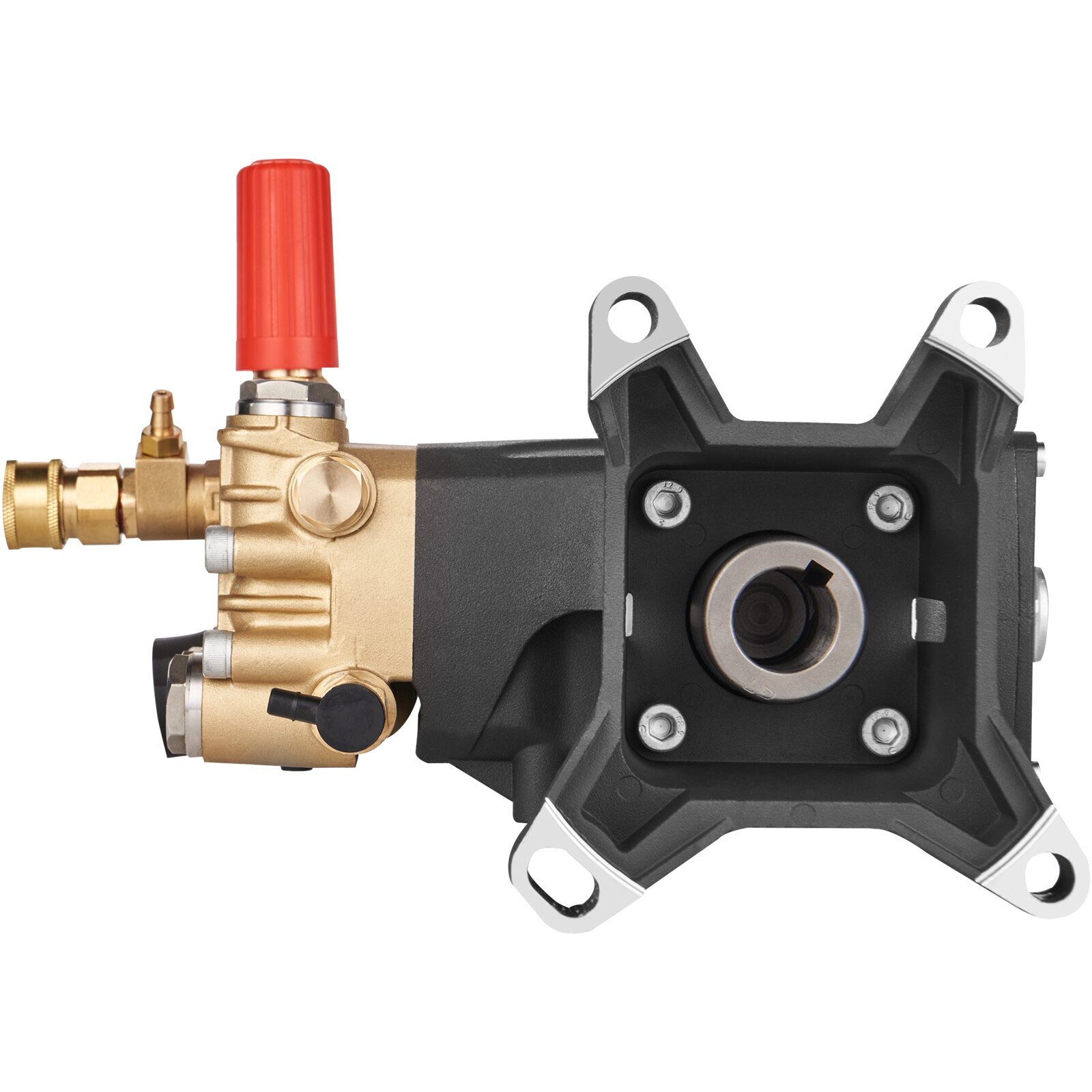 VEVOR Pressure Washer Pump Power Washer Pump 1" Shaft Horizontal 4400 PSI 4 GPM