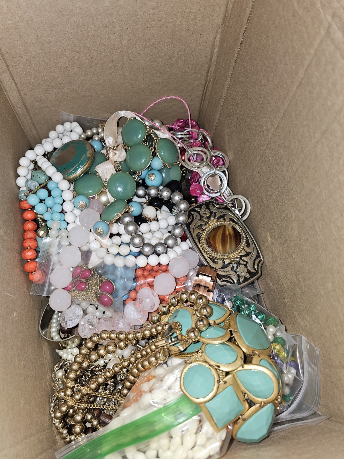 14+Lbs Bulk Wearable Jewelry Vintage To Now . No Junk