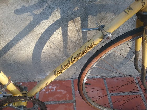 Raphael Geminiani vintage bike from the 1960s all original